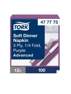 Purple Soft Dinner Napkin Image
