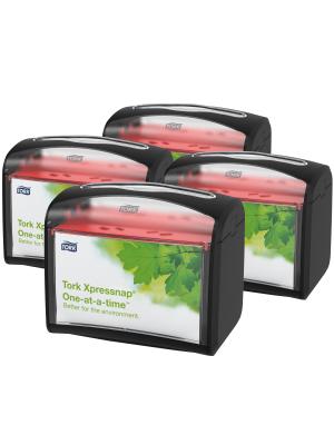Xpressnap® Tabletop Napkin Dispenser Black N4 Image