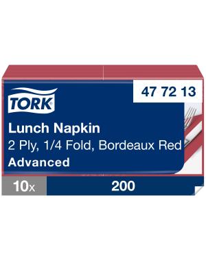 Bordeaux Red Lunch Napkin Image