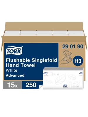 Singlefold Hand Towels White H3 Image