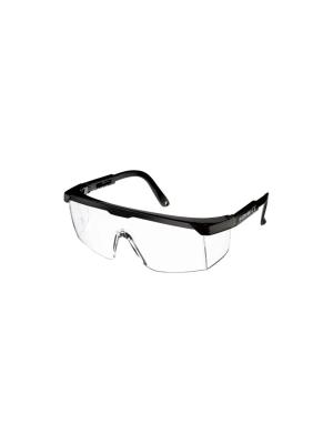 Safety Spectacle Clear Lens, Black Arms Image