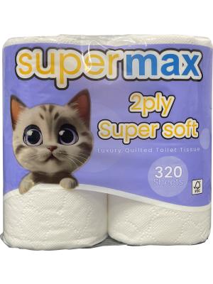 Supermax Embossed 2-Ply Toilet Rolls Image